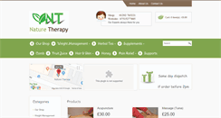 Desktop Screenshot of naturetherapy.co.uk